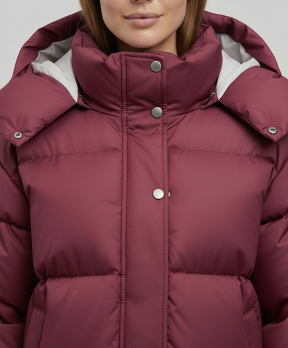 Damen Pufferjacke Wintersport Wasserabweisend