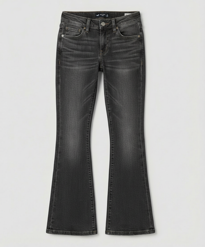Damen Flared Jeans Lässig