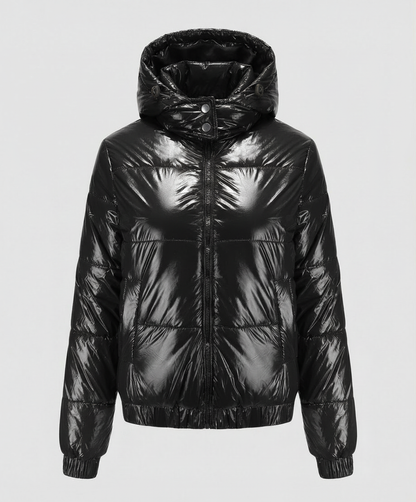 Damen Steppjacke Hochglanz