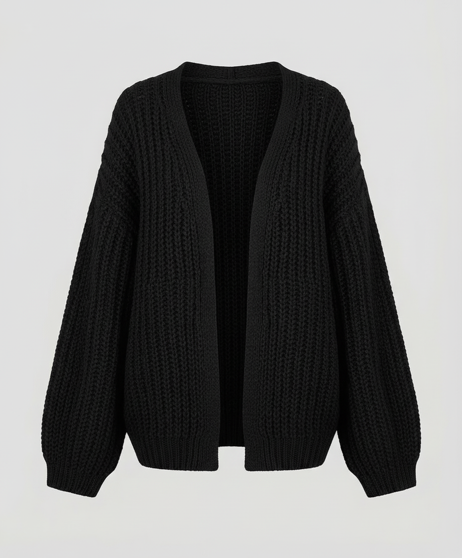 Damen Strickjacke Langarm Bequem
