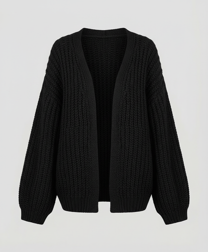 Damen Strickjacke Langarm Bequem