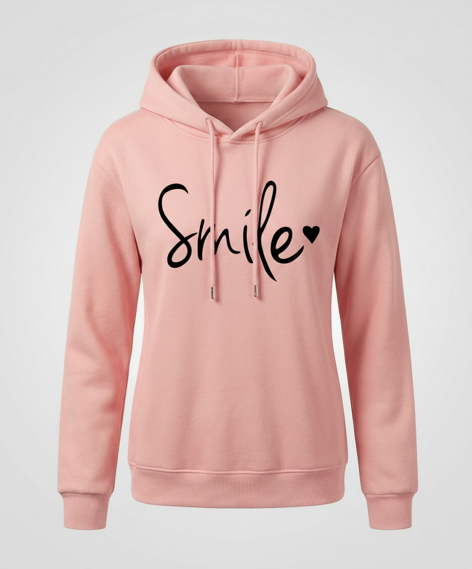 Damen Hoodie Lässig Bedruckt