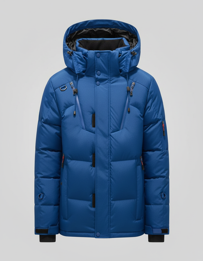 Herren Daunenjacke Elegantes Design