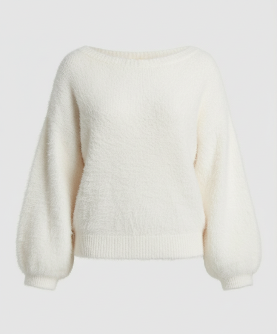 Damen Oversized Pullover Mohair
