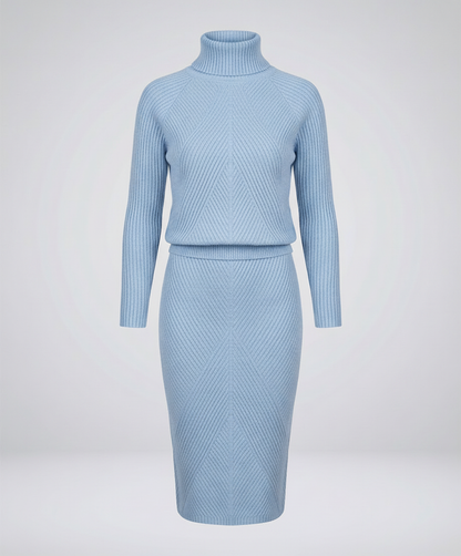 Damen Strickkleid Gemütlich