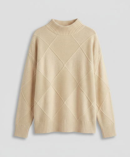 Damen Kaschmir Rollkragenpullover Weich