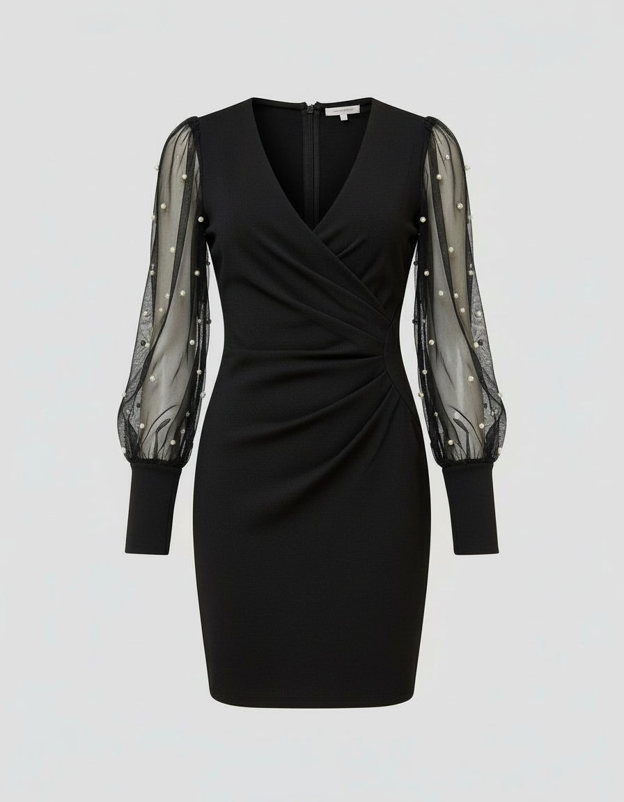 Damen Spitzen Cocktailkleid Festlich