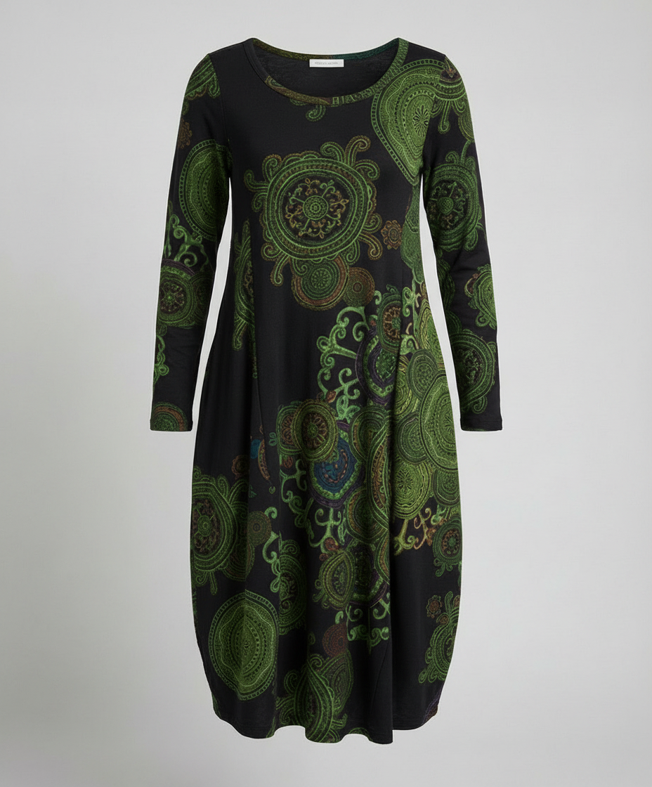 Damen Boho Sommerkleid Leicht Lässig