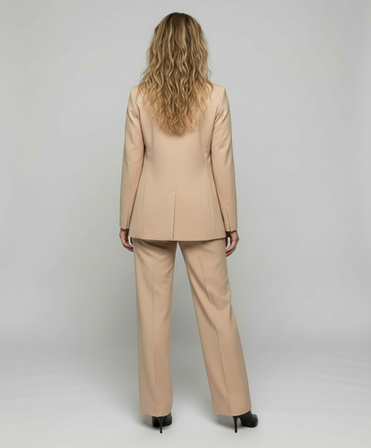 Damen Blazer Set Elegantes Design Bequem