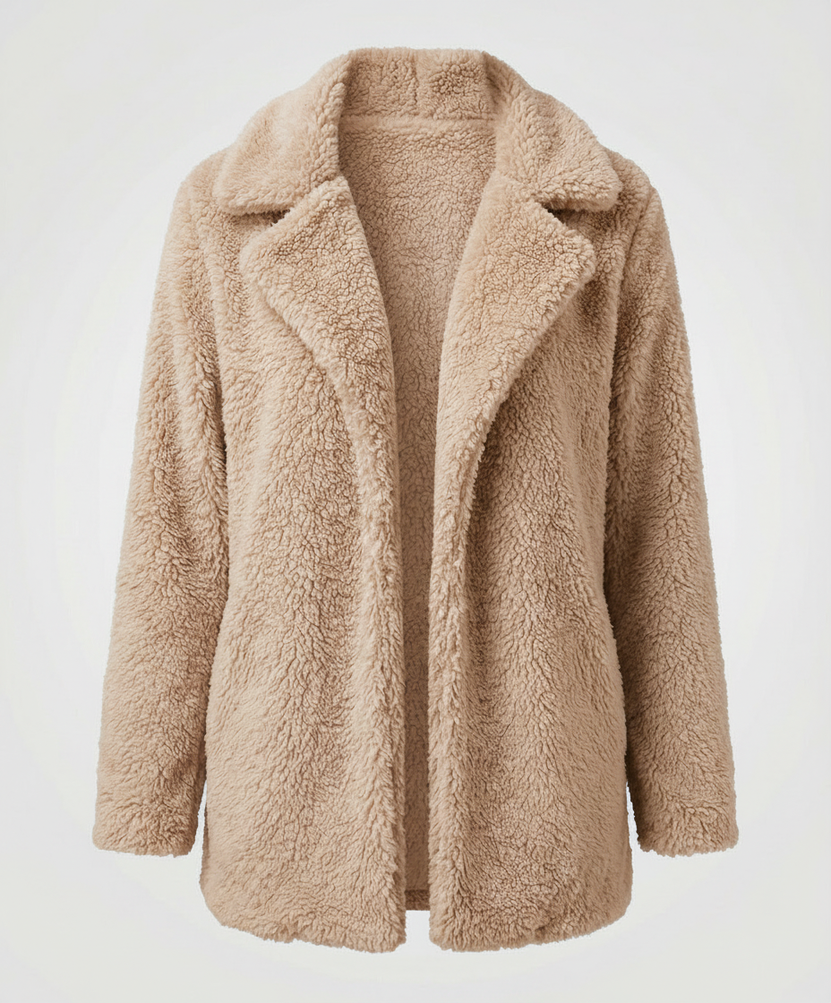 Damen Fleece Mantel Warm Norvielle