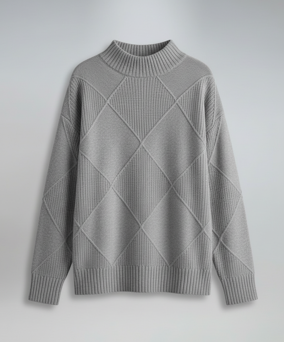 Damen Kaschmir Rollkragenpullover Weich