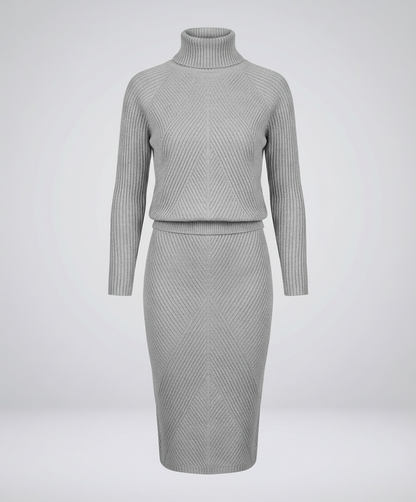 Damen Strickkleid Gemütlich
