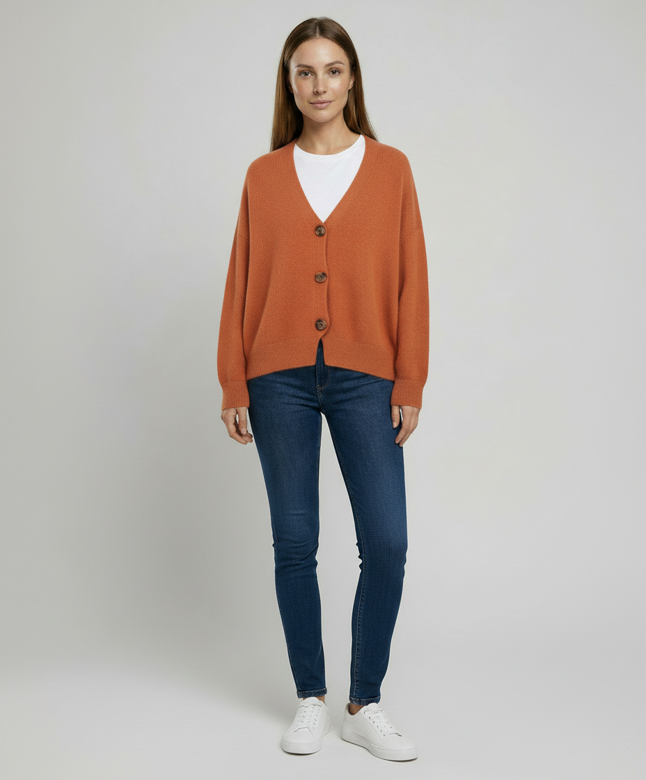Damen Strickjacke Kuschelig