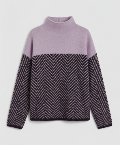 Weicher Damen Rollkragenpullover Kaschmir Beige
