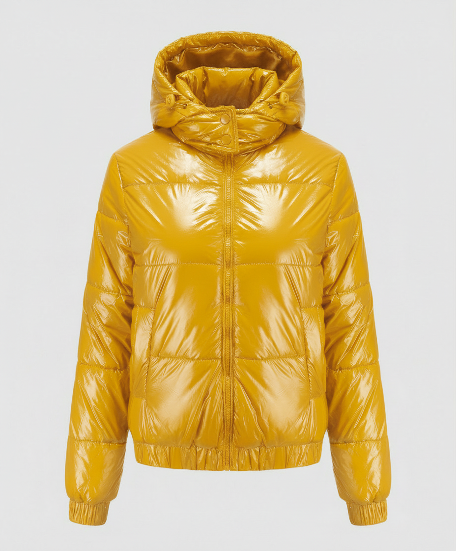 Damen Winterjacke Glänzend