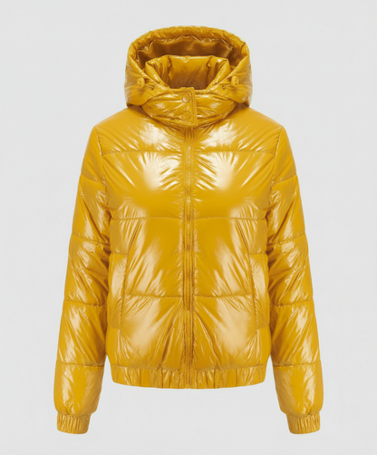 Damen Winterjacke Glänzend
