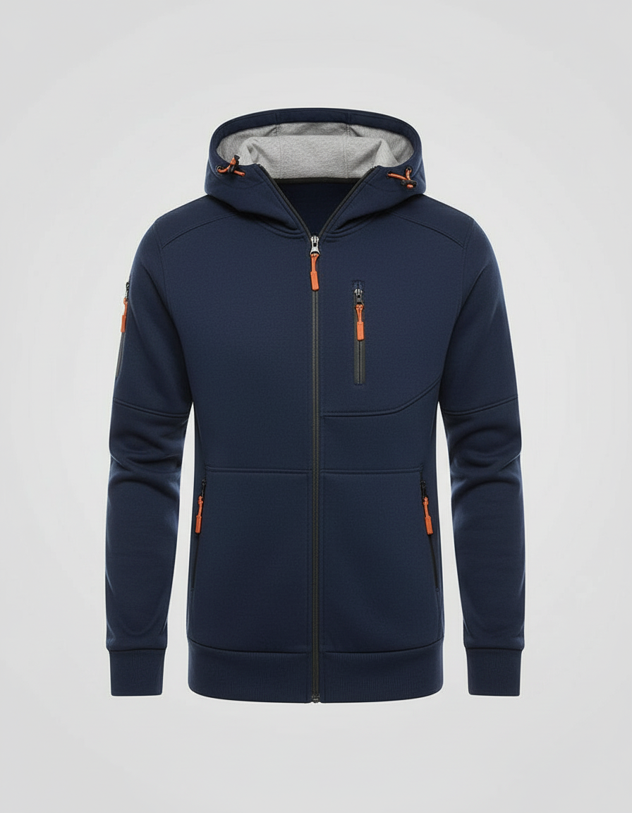 Herren Kapuzenjacke Komfort