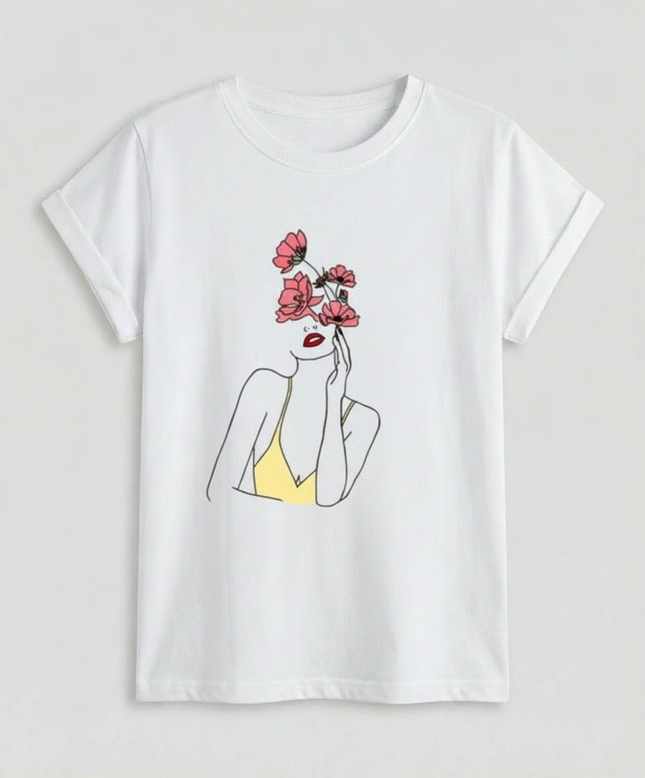 Damen Leichtes Sommer T-Shirt Norvielle