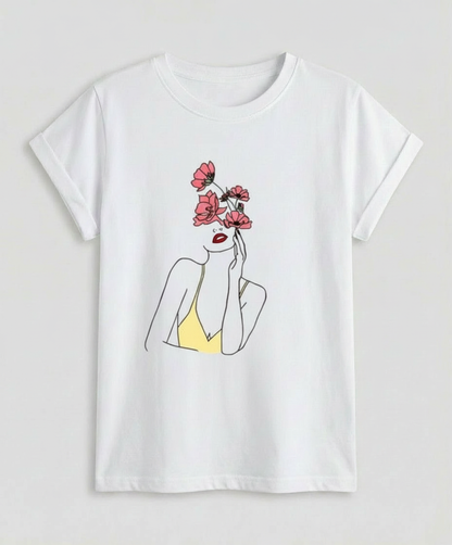 Damen Leichtes Sommer T-Shirt Norvielle