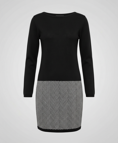 Damen Kleid Hahnentritt Norvielle