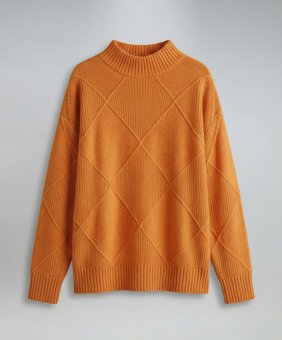Damen Kaschmir Rollkragenpullover Weich