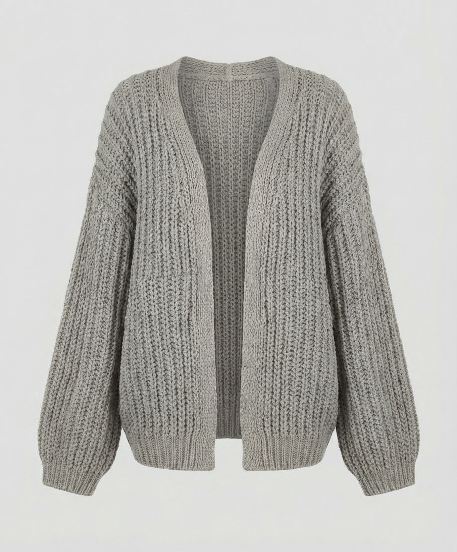 Damen Strickjacke Langarm Bequem