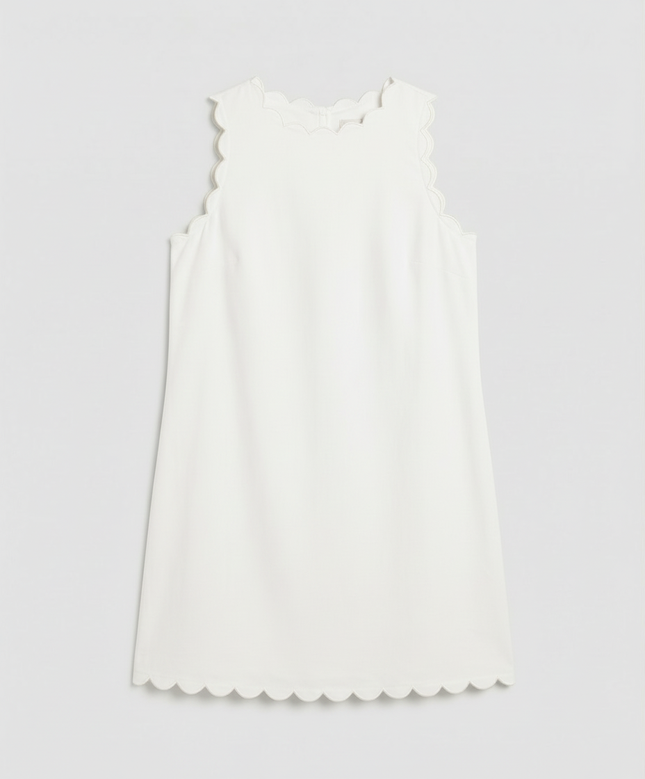 Damen Sommerkleid Leicht Baumwolle