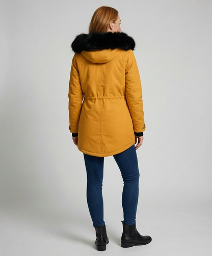 Damen Winterjacke Wasserdicht mit Kapuze