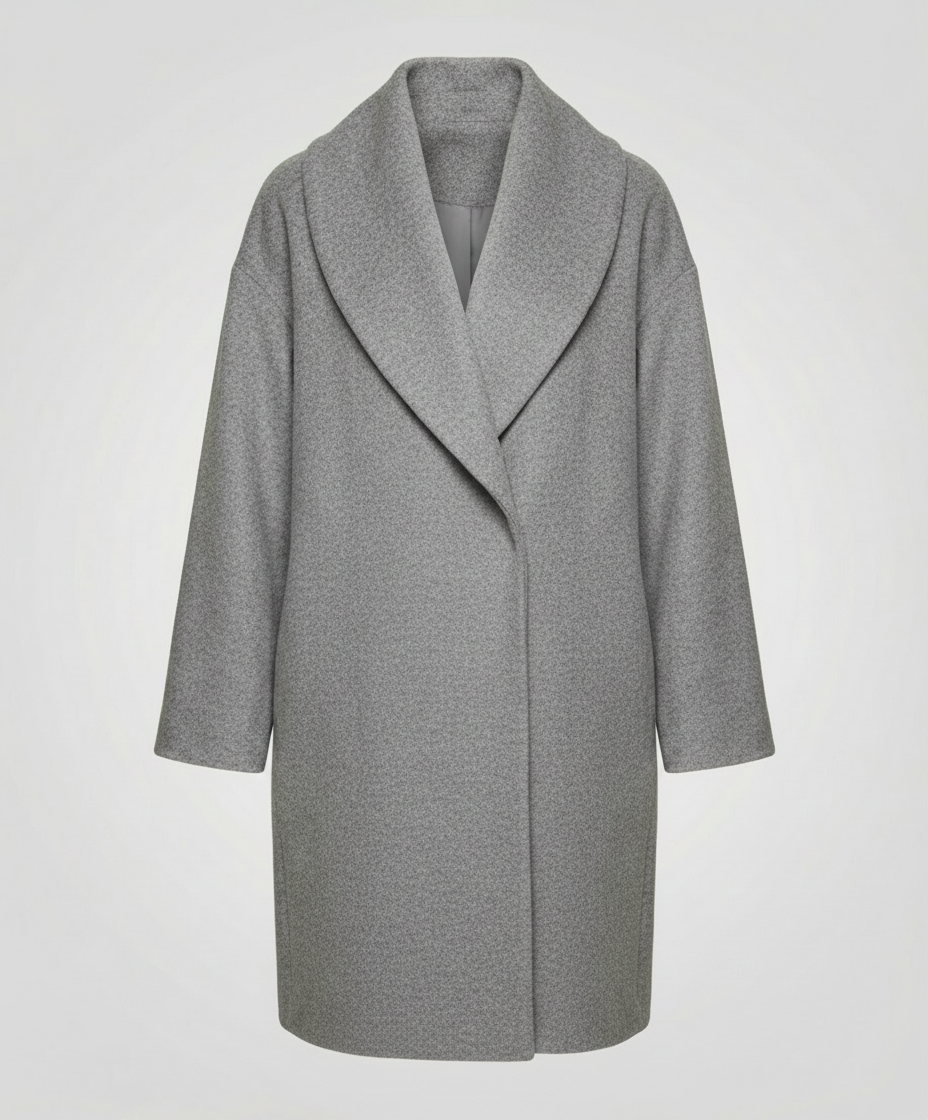 Damen Wintermantel Wollstoff