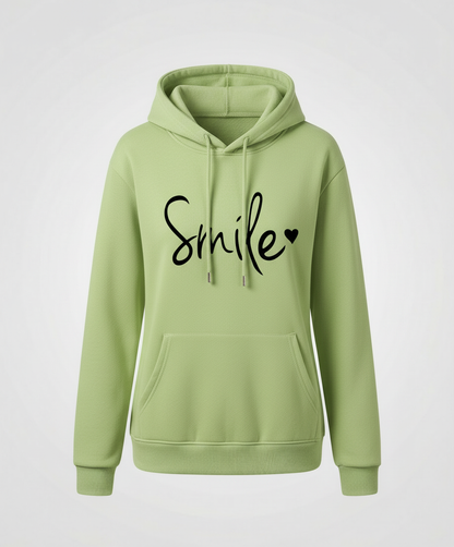 Damen Hoodie Lässig Bedruckt