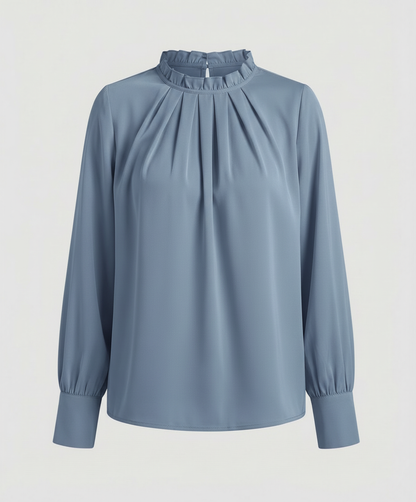 Damen Langarmtop Herbst Farben