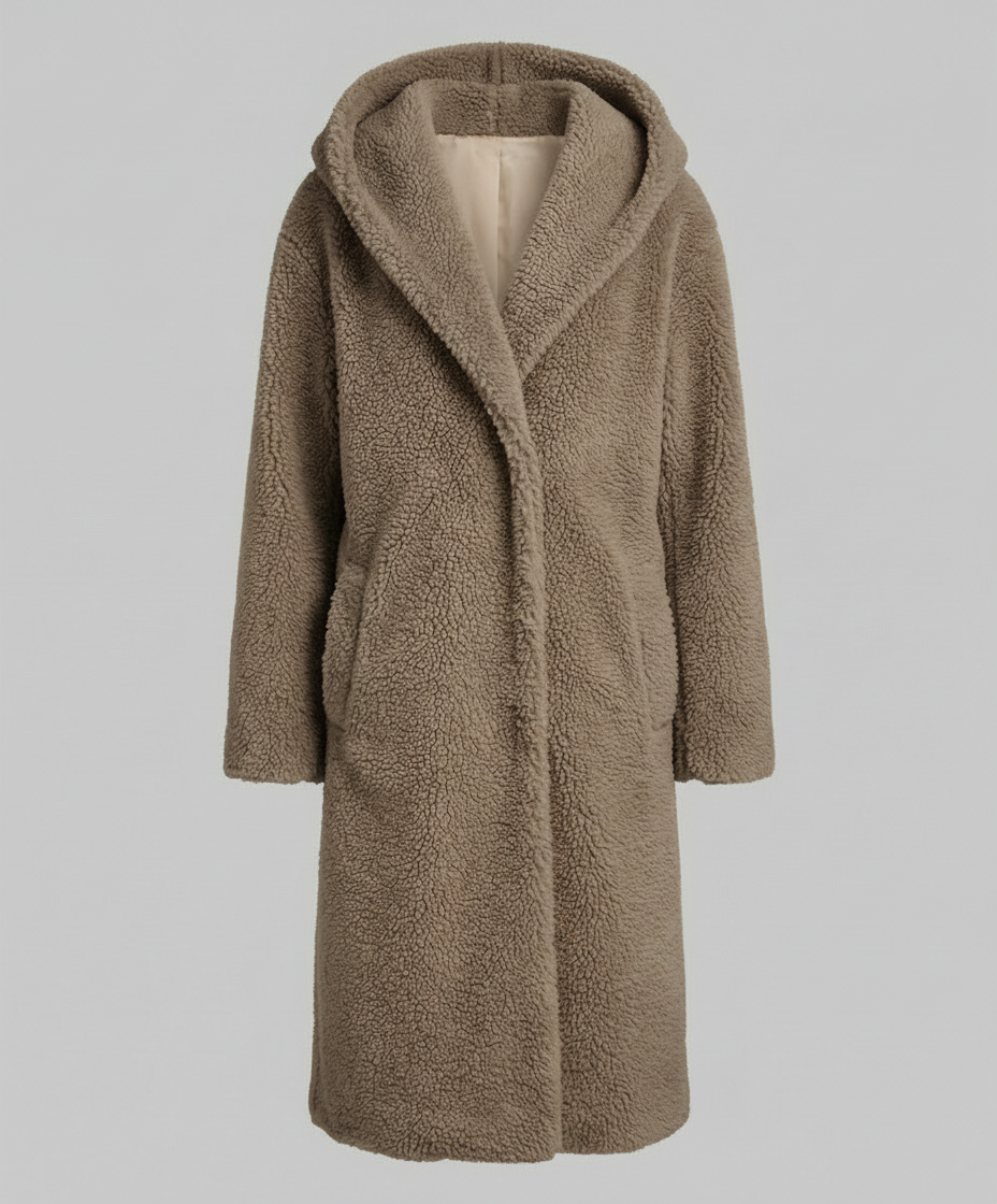 Damen Winddichte Sherpa Jacke