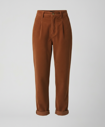 Damen Cordhose Komfort Lässig