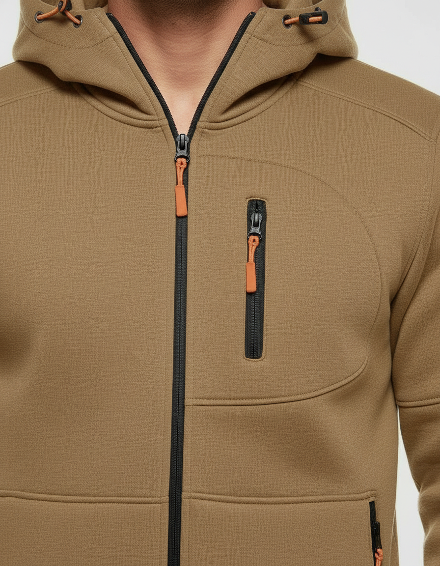 Herren Kapuzenjacke Komfort