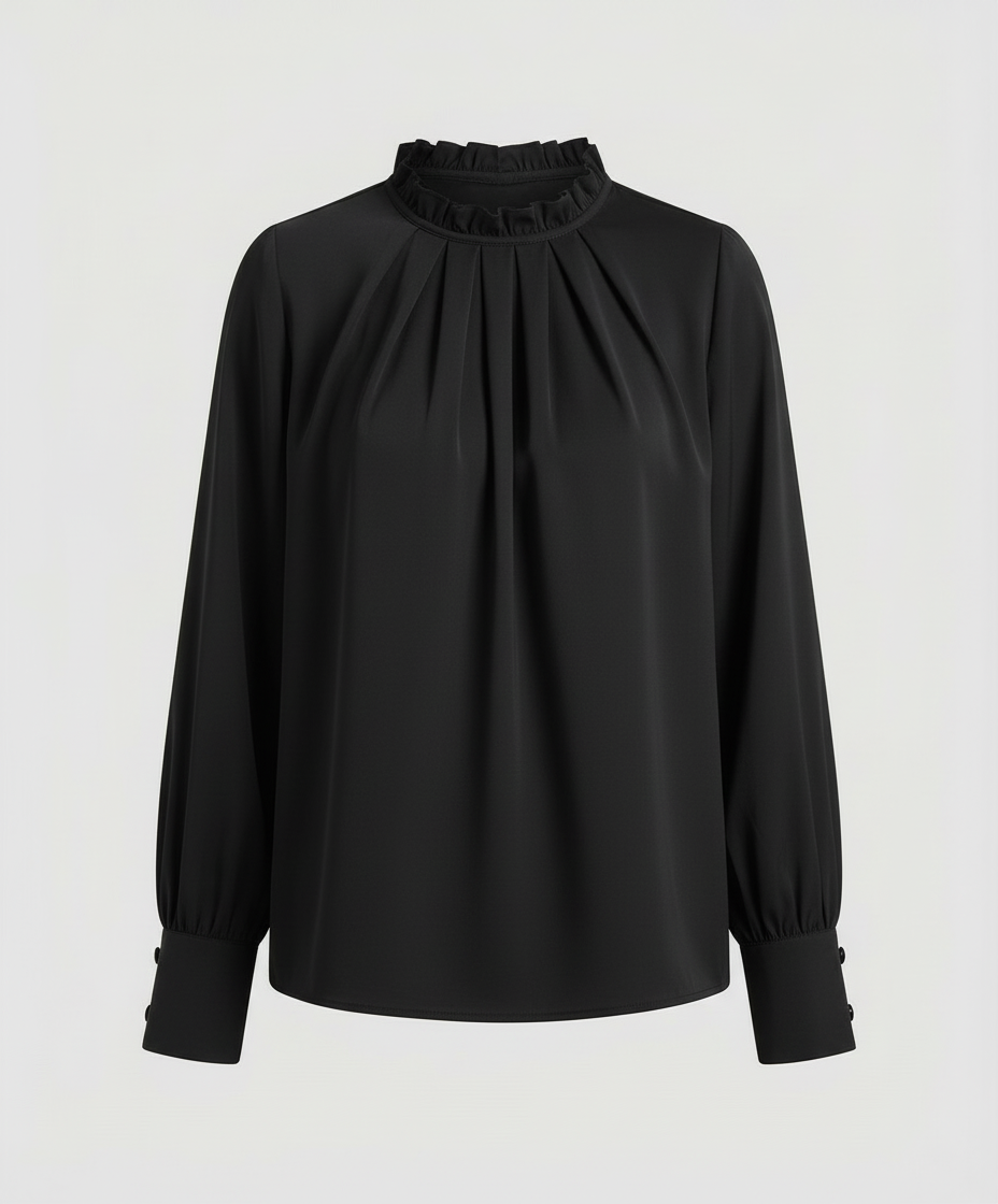 Damen Langarmtop Herbst Farben