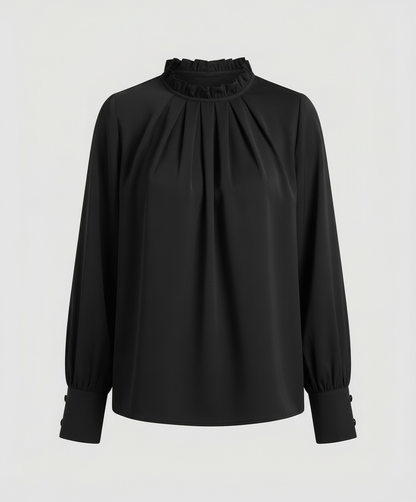 Damen Langarmtop Herbst Farben