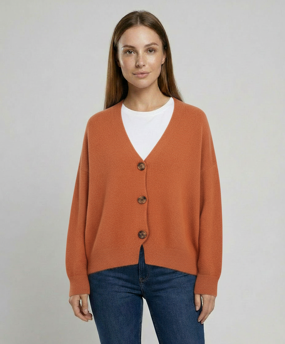 Damen Strickjacke Kuschelig - Norvielle