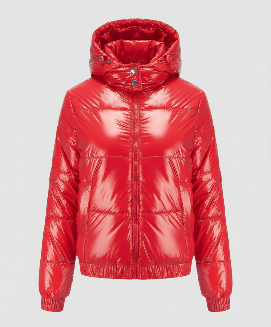 Damen Winterjacke Glänzend