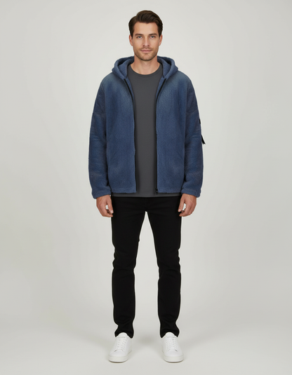 Norvielle Herren Winterjacke Fleece