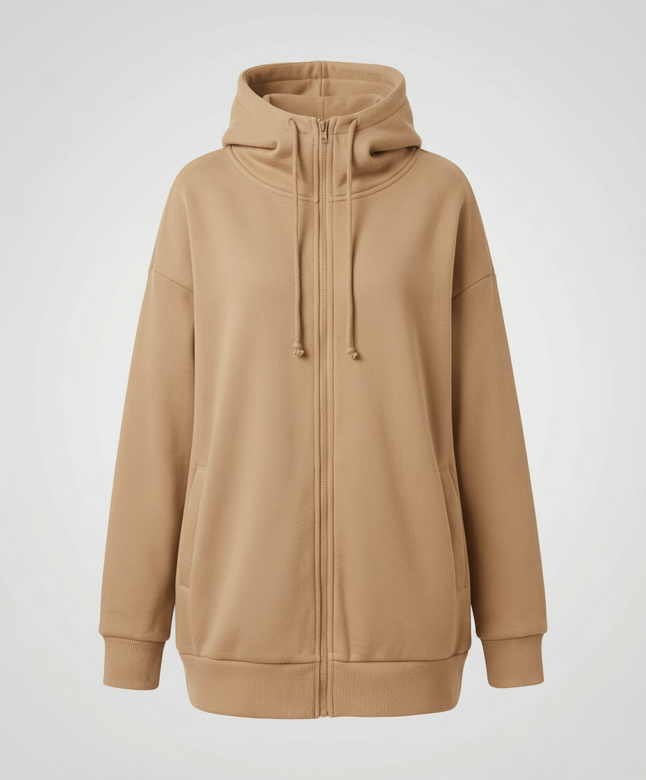 Damen Winterhoodie Kuschelfleece