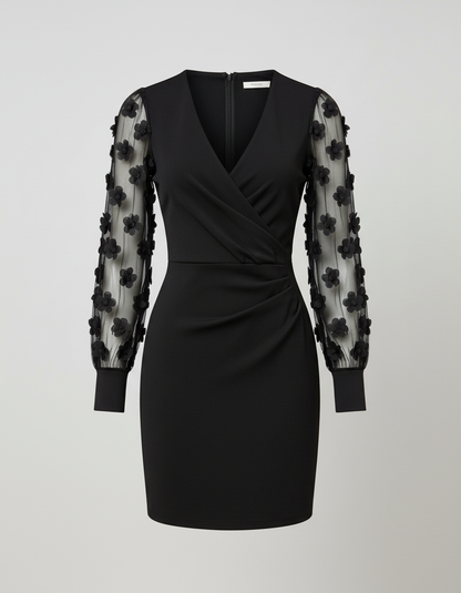 Damen Spitzen Cocktailkleid Festlich