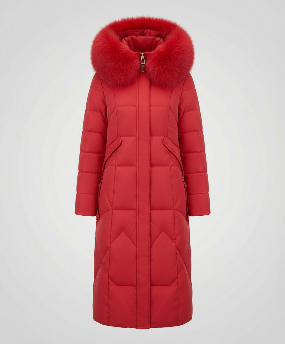 Damen Winterjacke Warm Elegant
