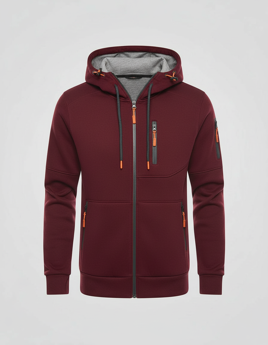 Herren Hoodie Mit Reißverschluss sollte besser lauten: Herren