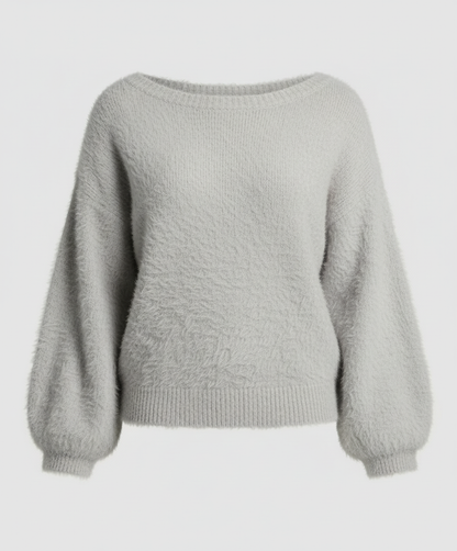 Damen Oversized Pullover Mohair