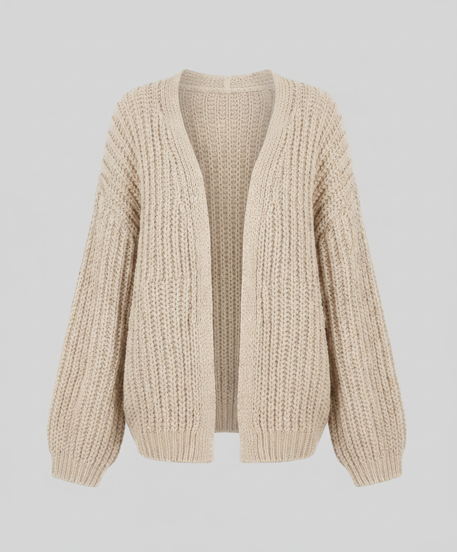 Damen Strickjacke Langarm Bequem