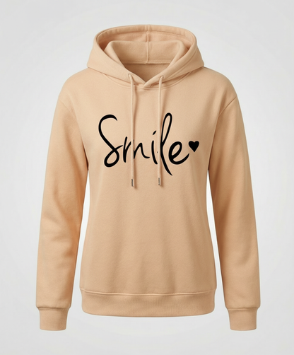Damen Hoodie Lässig Bedruckt