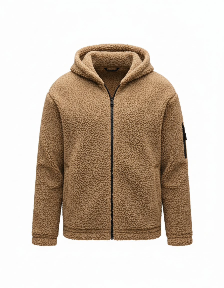 Norvielle Herren Winterjacke Fleece