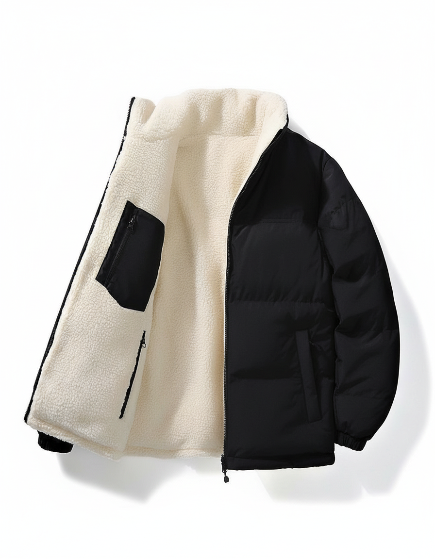 Damen Steppjacke Gefüttert Winterjacke