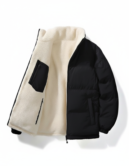 Damen Steppjacke Gefüttert Winterjacke