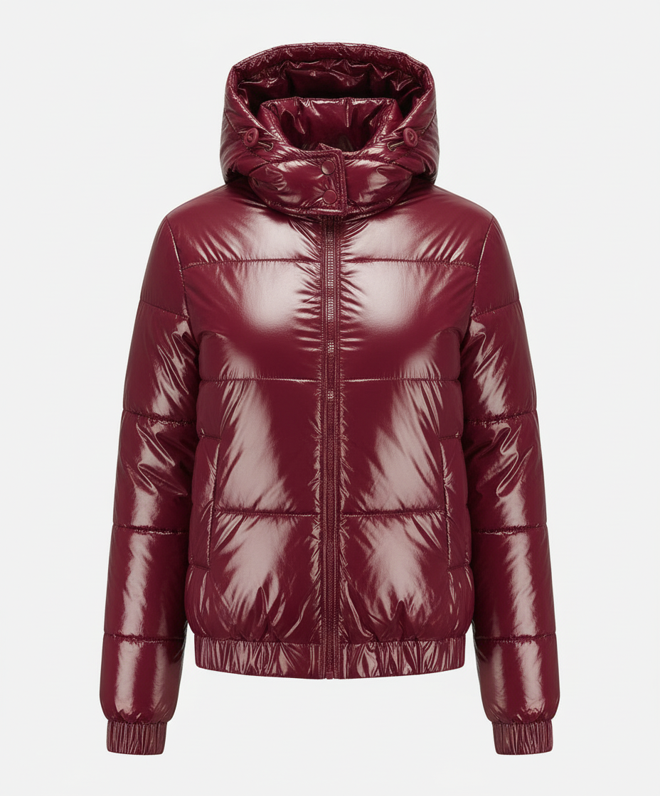 Damen Winterjacke Glänzend